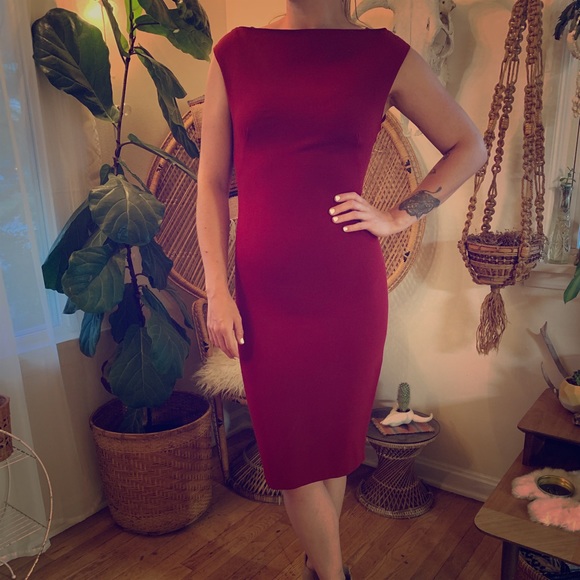 Zara Dresses & Skirts - Form-fitting red cocktail dress from Zara Zara Dresses & Skirts - Form-fitting red cocktail dress from Zara